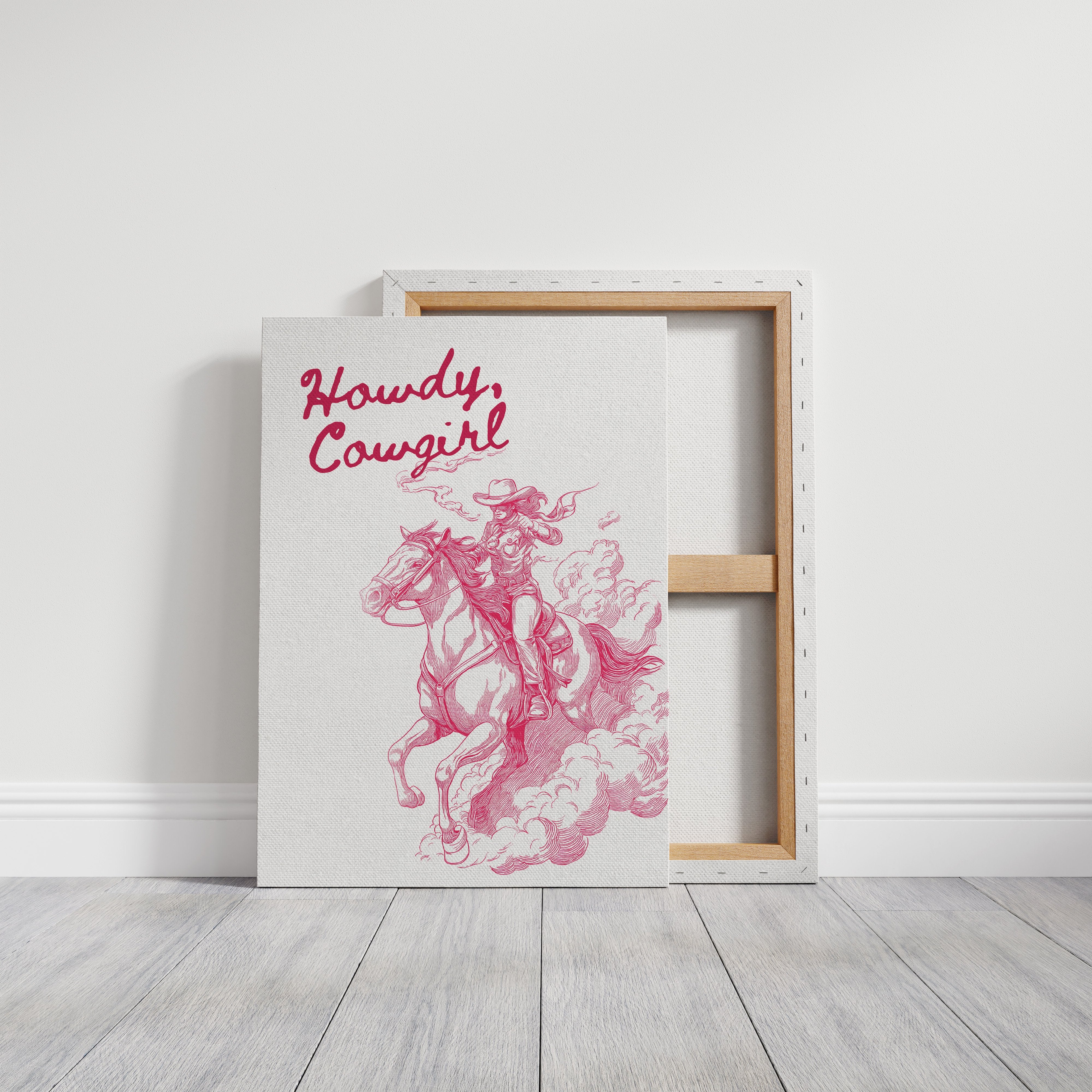 Pink Dust On Frontier Trails