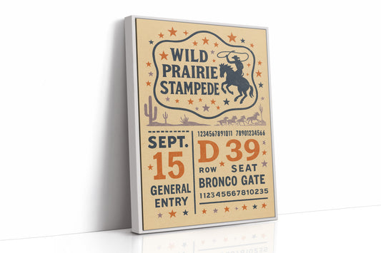 Wild Prairie Stampede Ticket