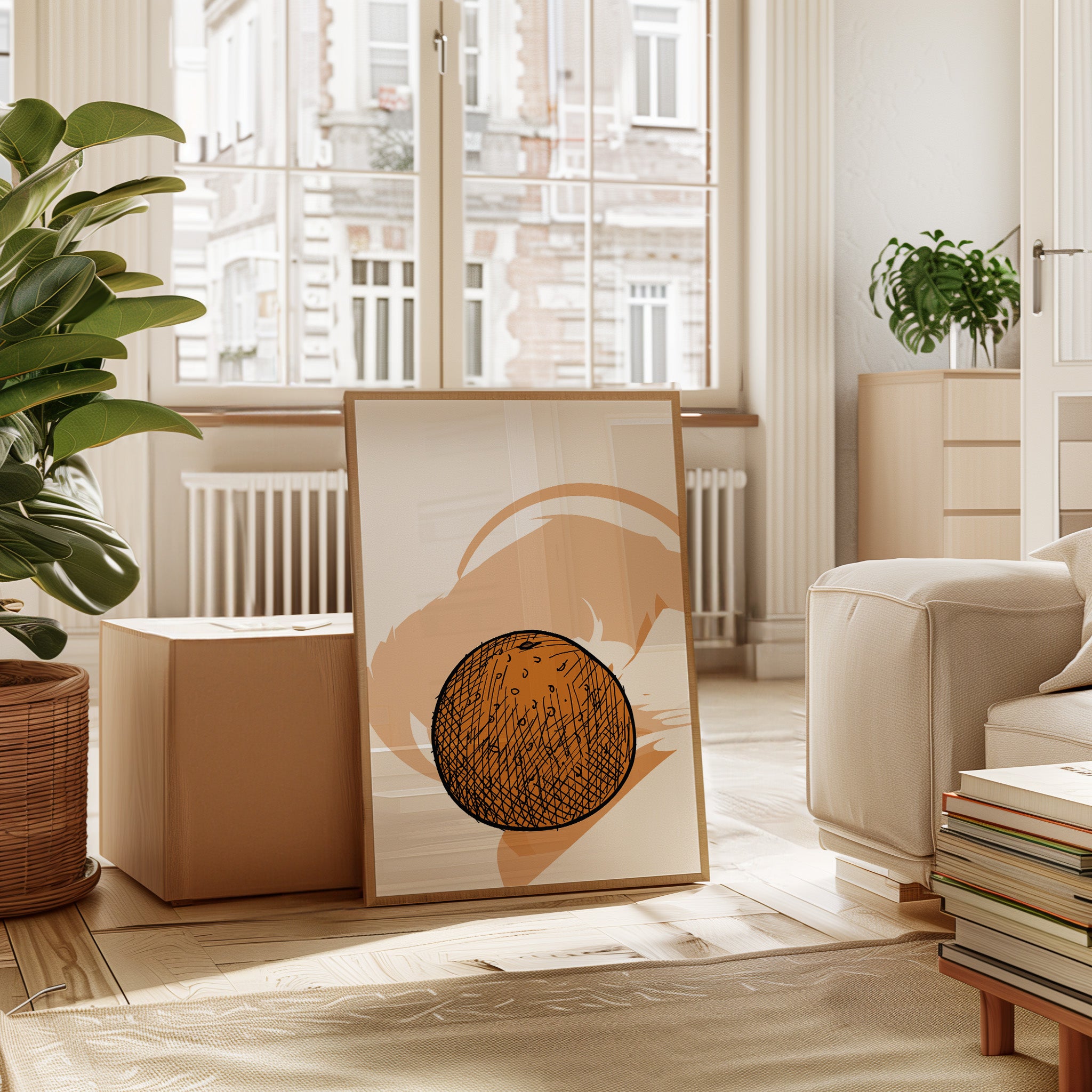 Orange Moon Sketches Her Story