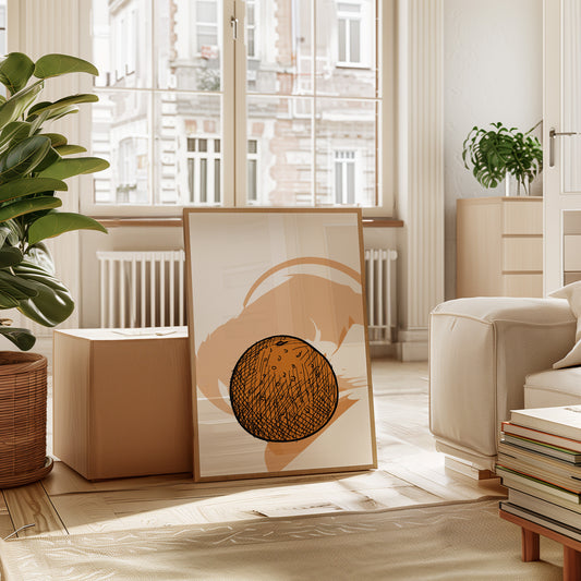 Orange Moon Sketches Her Story