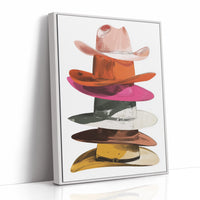 Stacked Stetsons Paint Western Stories