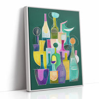 Colorful Bottles Share Secret Stories