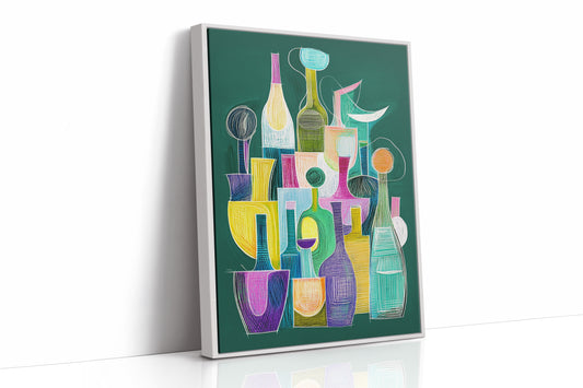 Colorful Bottles Share Secret Stories