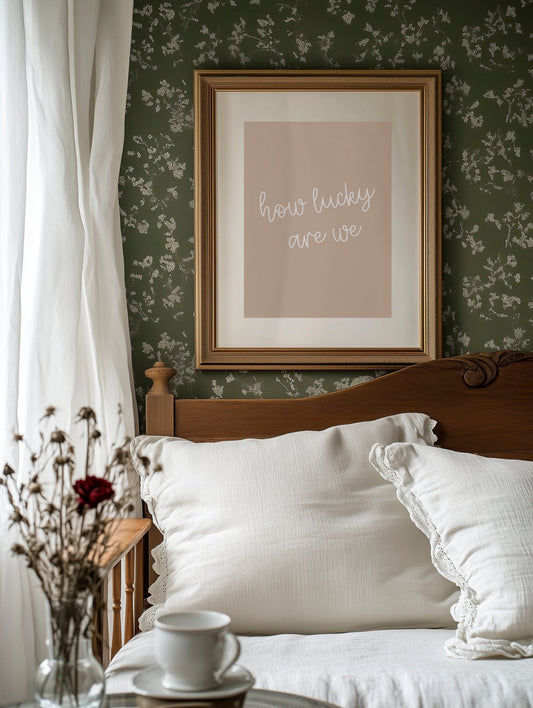 Grateful Words Paint Morning Light