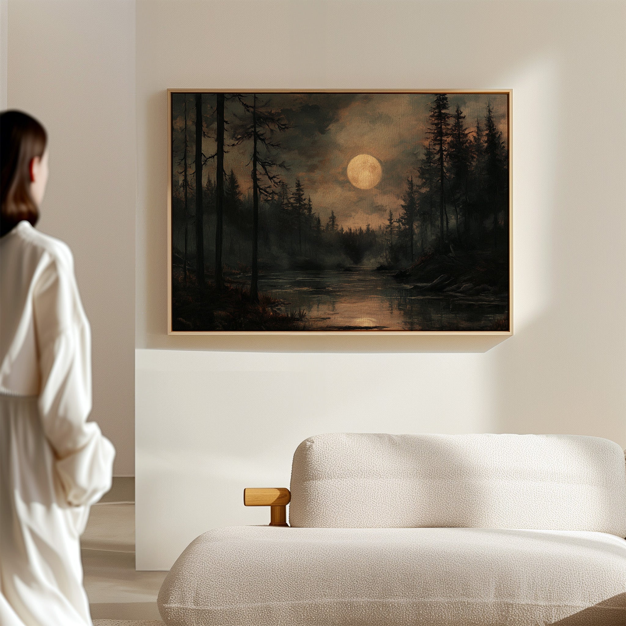 Moonlit River Carries Ancient Songs