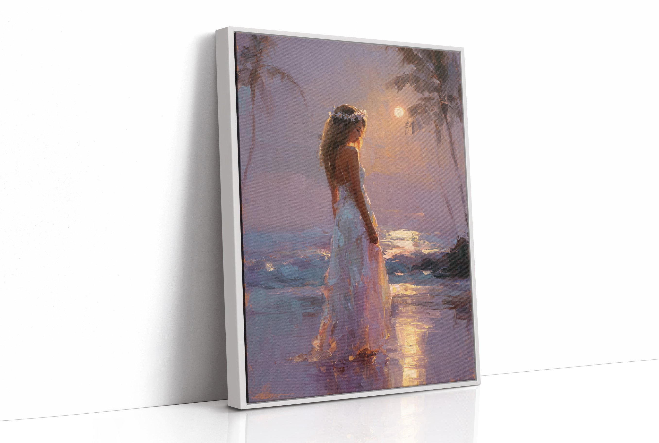 Twilight Reverie at Ocean's Edge