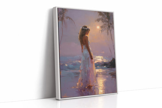 Twilight Reverie at Ocean's Edge