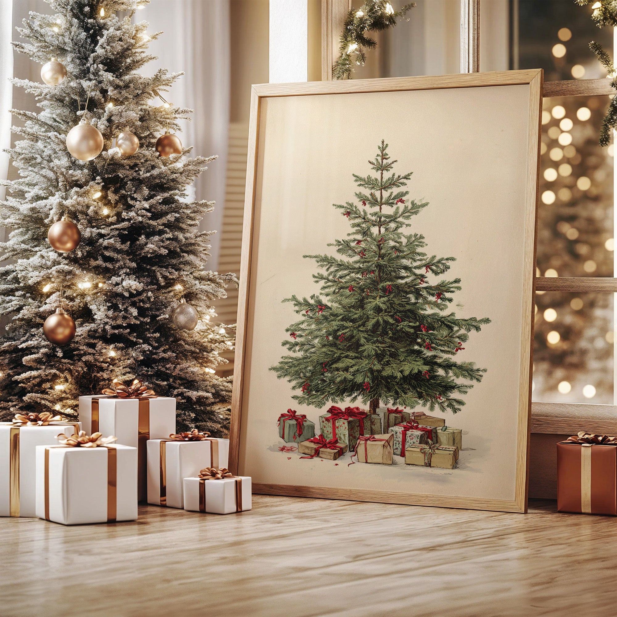Evergreen Tales In Vintage Cream