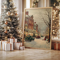 December Streets Remember Simpler Days