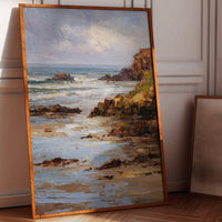 Tides Embrace the Weathered Shore