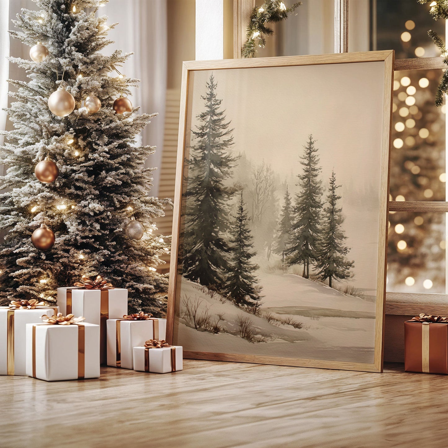 Winter Tales Between Forest And Light