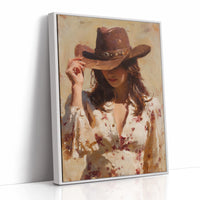 Prairie Roses Meet Leather Crown