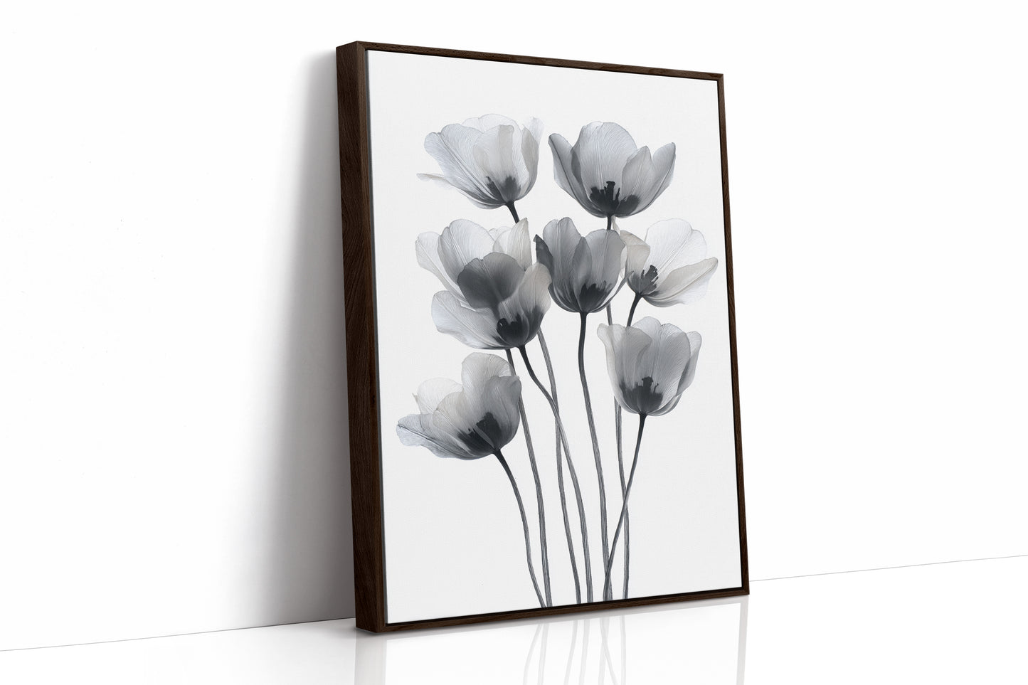 Tulips Dance In Silver Light