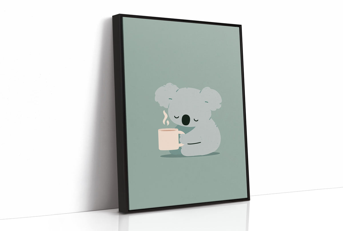 Sleepy Koala Morning Coffee