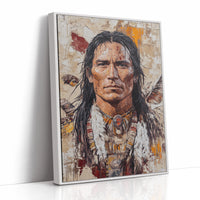 Spirit of the Plains Warrior Portrait