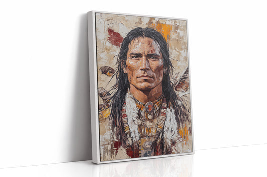 Spirit of the Plains Warrior Portrait
