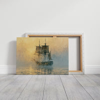 Tall Ship at Golden Dawn