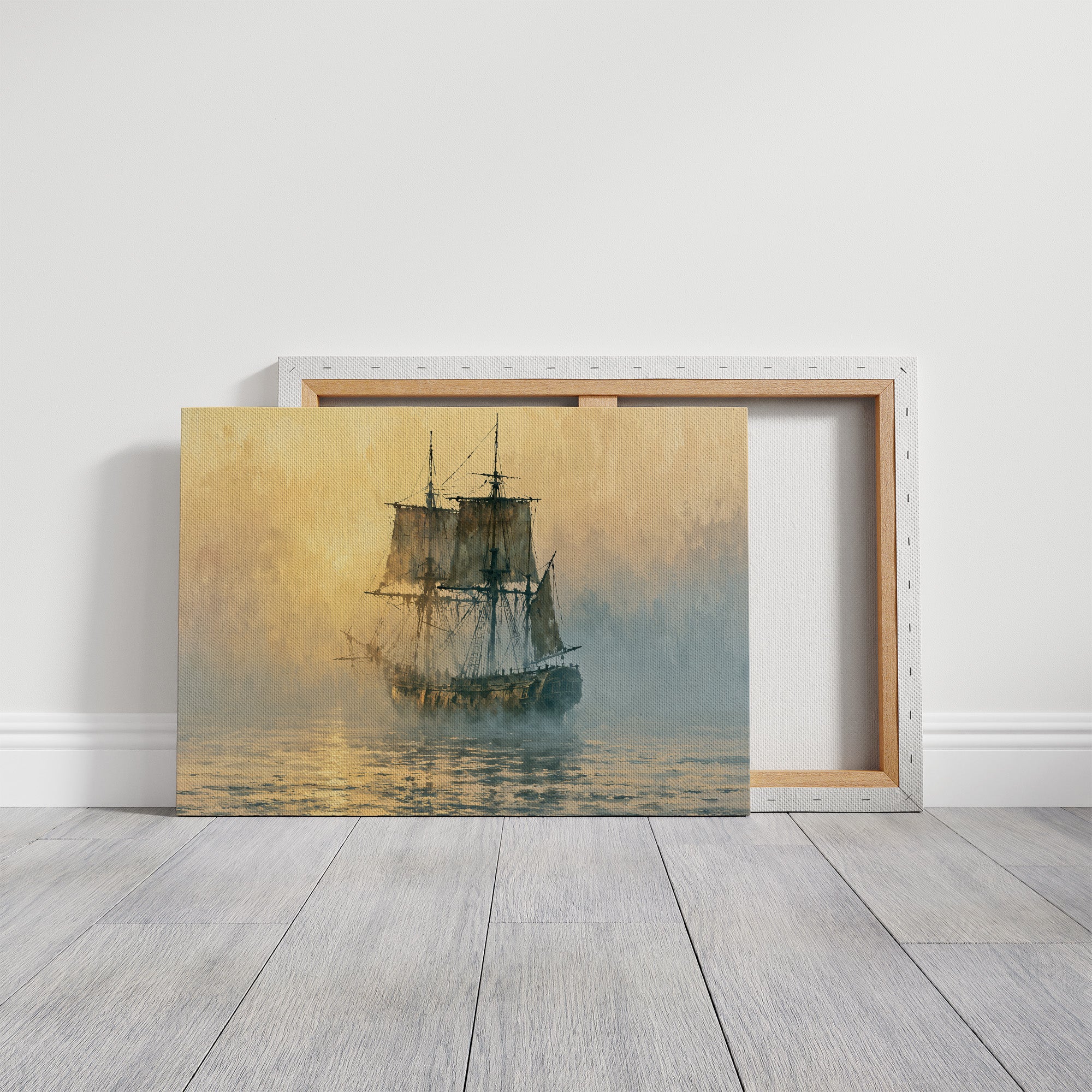 Tall Ship at Golden Dawn