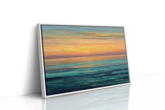 Horizon Lines Melt Into Sea