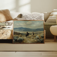 Sagebrush Tales Under Mountain Skies