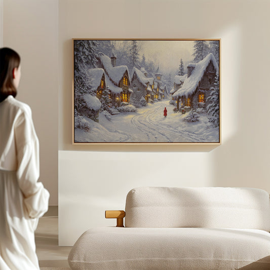 Winter Village Glows With Stories