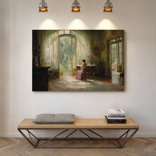 Summer Light Fills This Quiet Room