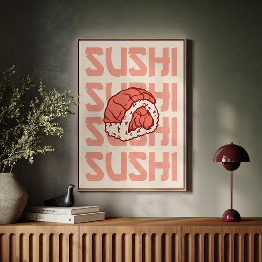 Salmon Dreams Float Through Coral Skies