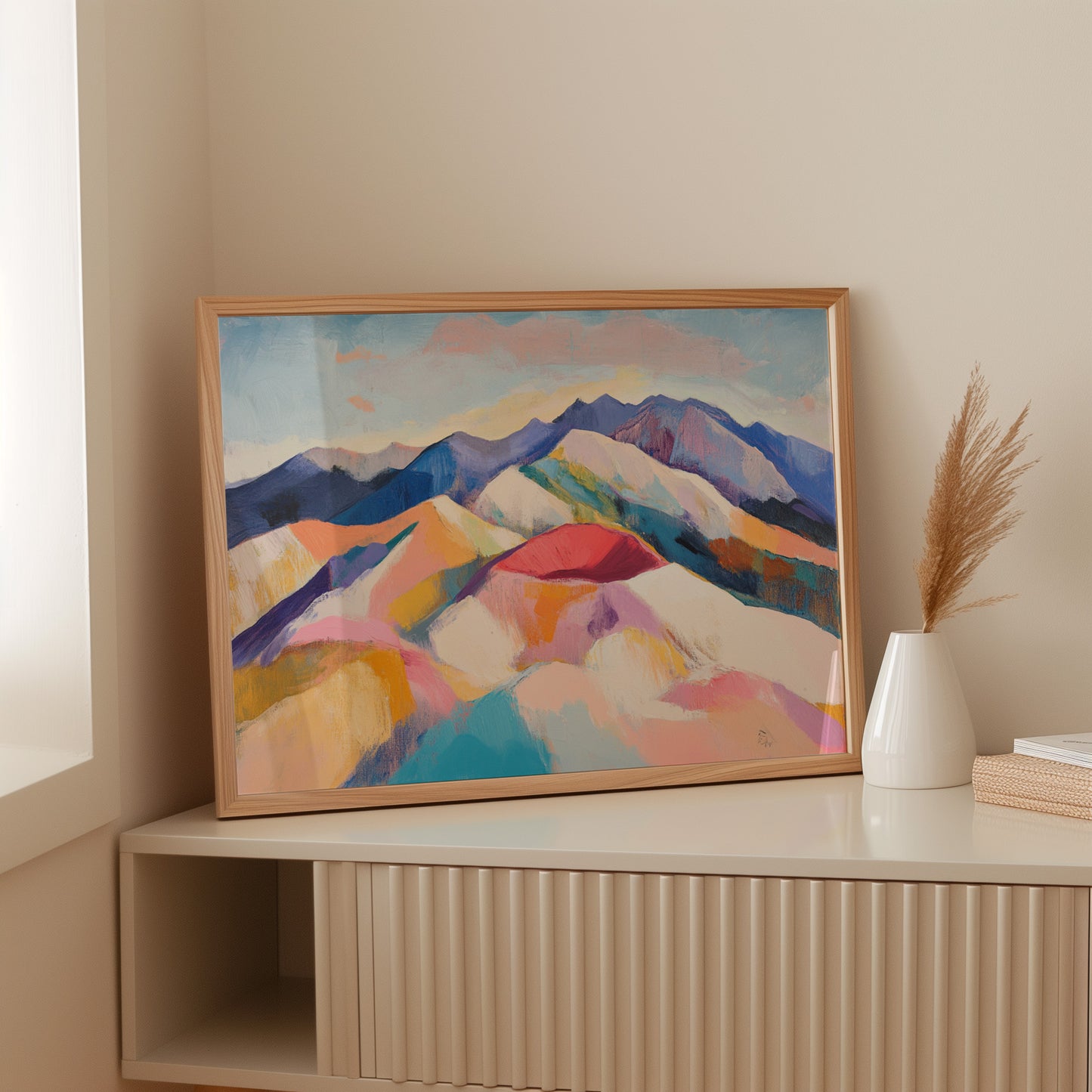 Mountains Wear Their Summer Colors