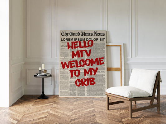 Hello MTV, Welcome Print