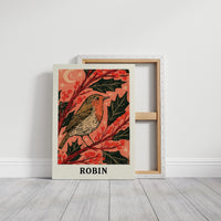 Robin Under a Crescent Moon