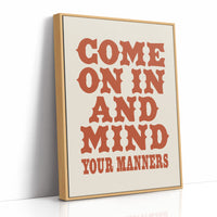 Mind Your Manners, Honey