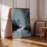 Pathway Through Winter's Embrace