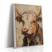 Rustic Longhorn with Painted Soul