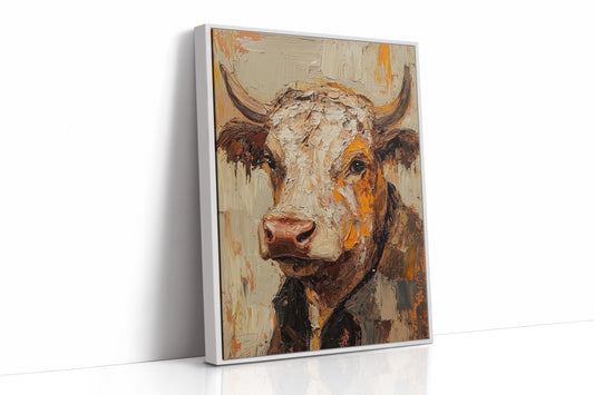 Rustic Longhorn with Painted Soul