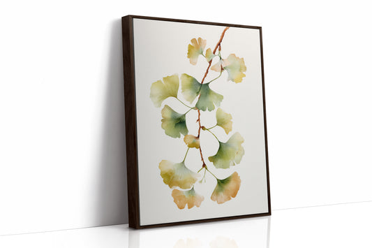 Ginkgo Leaves Write Nature's Poem