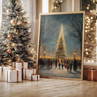 Winter Lights Draw The Village Together