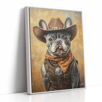 Sheriff Bulldog with a Badge and Attitude