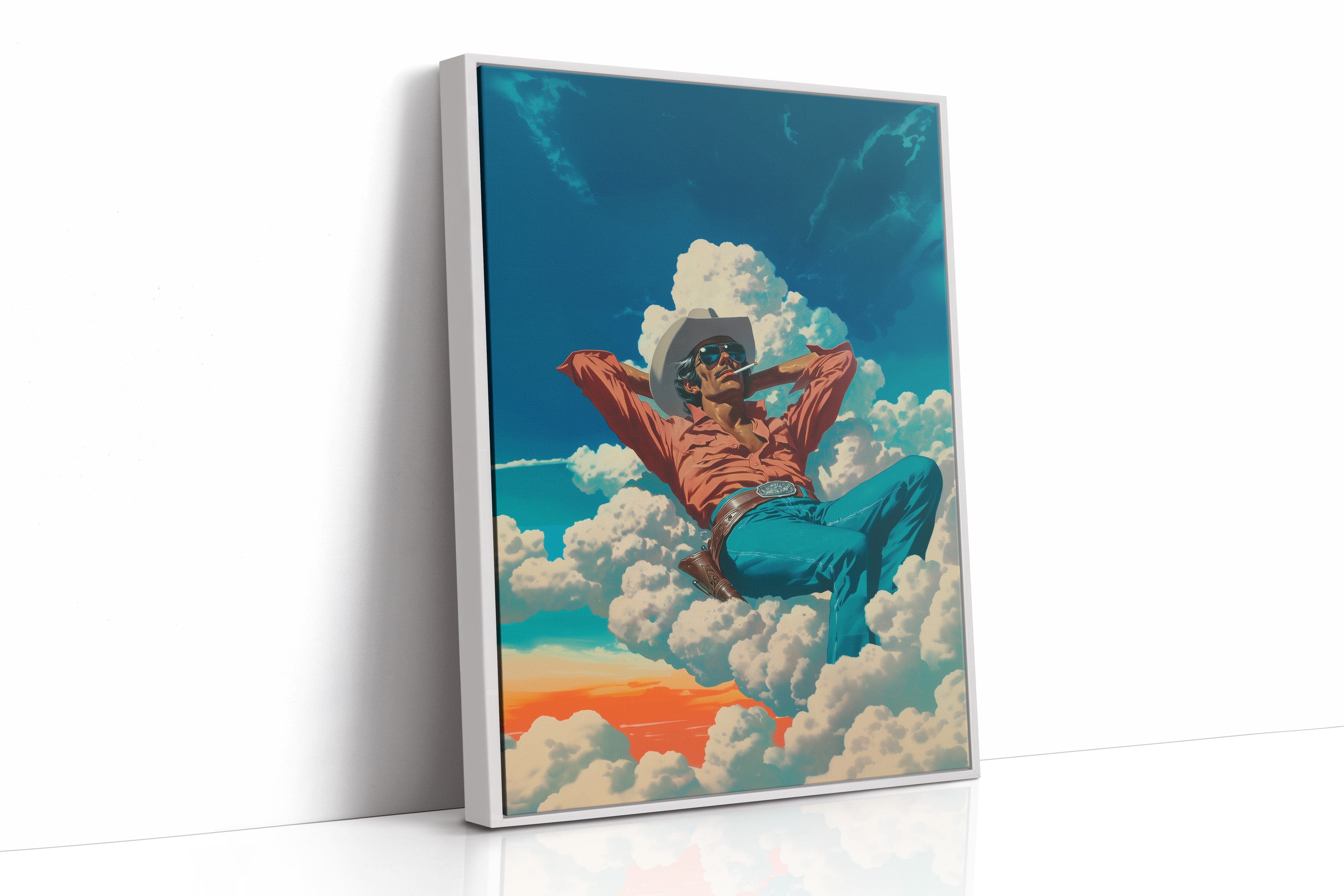 Clouds Cradle Western Afternoon Dreams