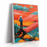 Fox Follows Sunset Mountain Songs