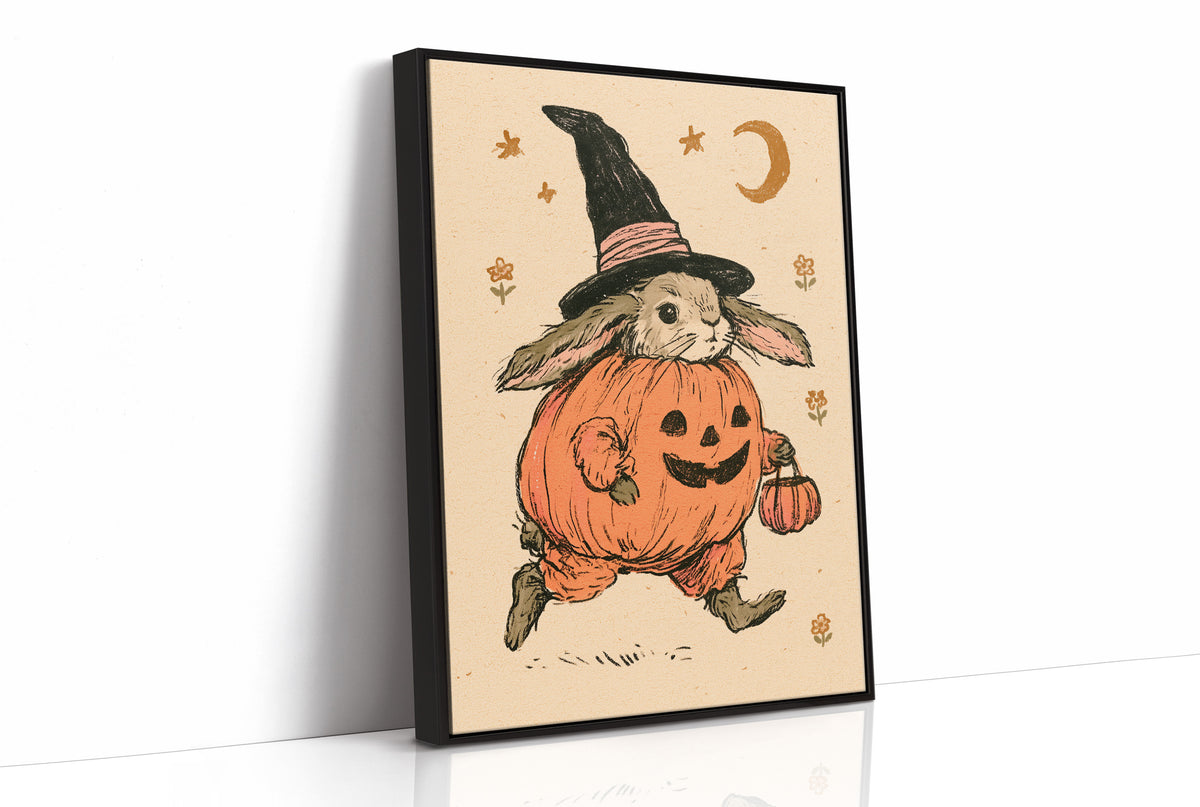 Bunny Pumpkin Costume Trick-or-Treat