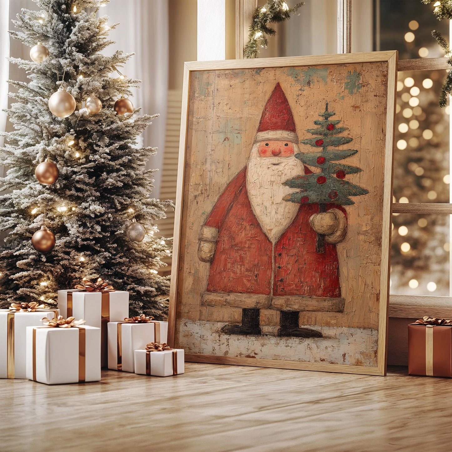 Old World Santa Brings Simple Joy