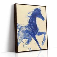 Indigo Stallion Rides The Wind
