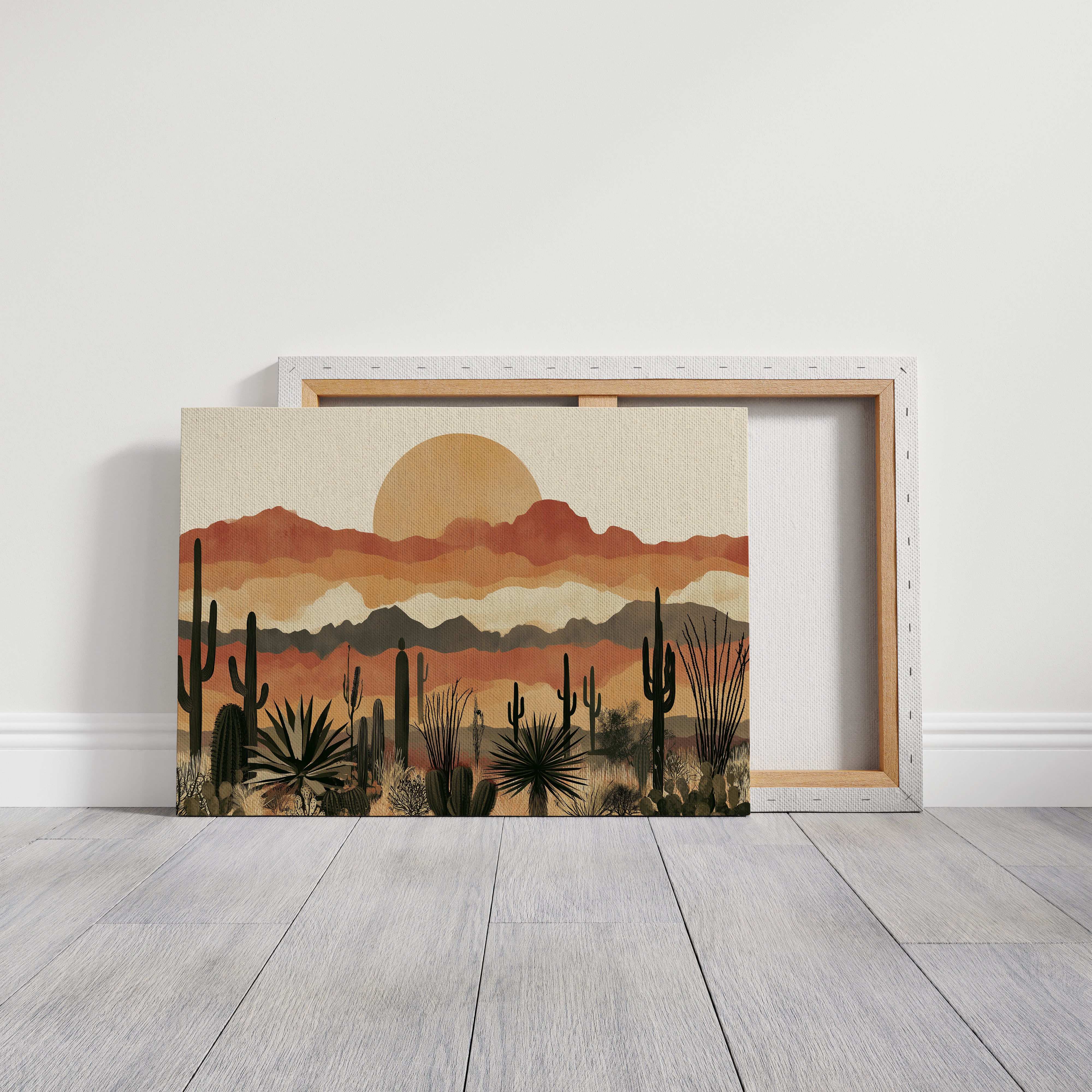 Desert's Golden Hush