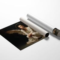 Celestial Light Meets Winter's Grace