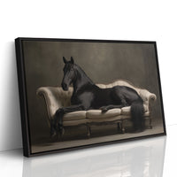 Midnight Elegance Reclined