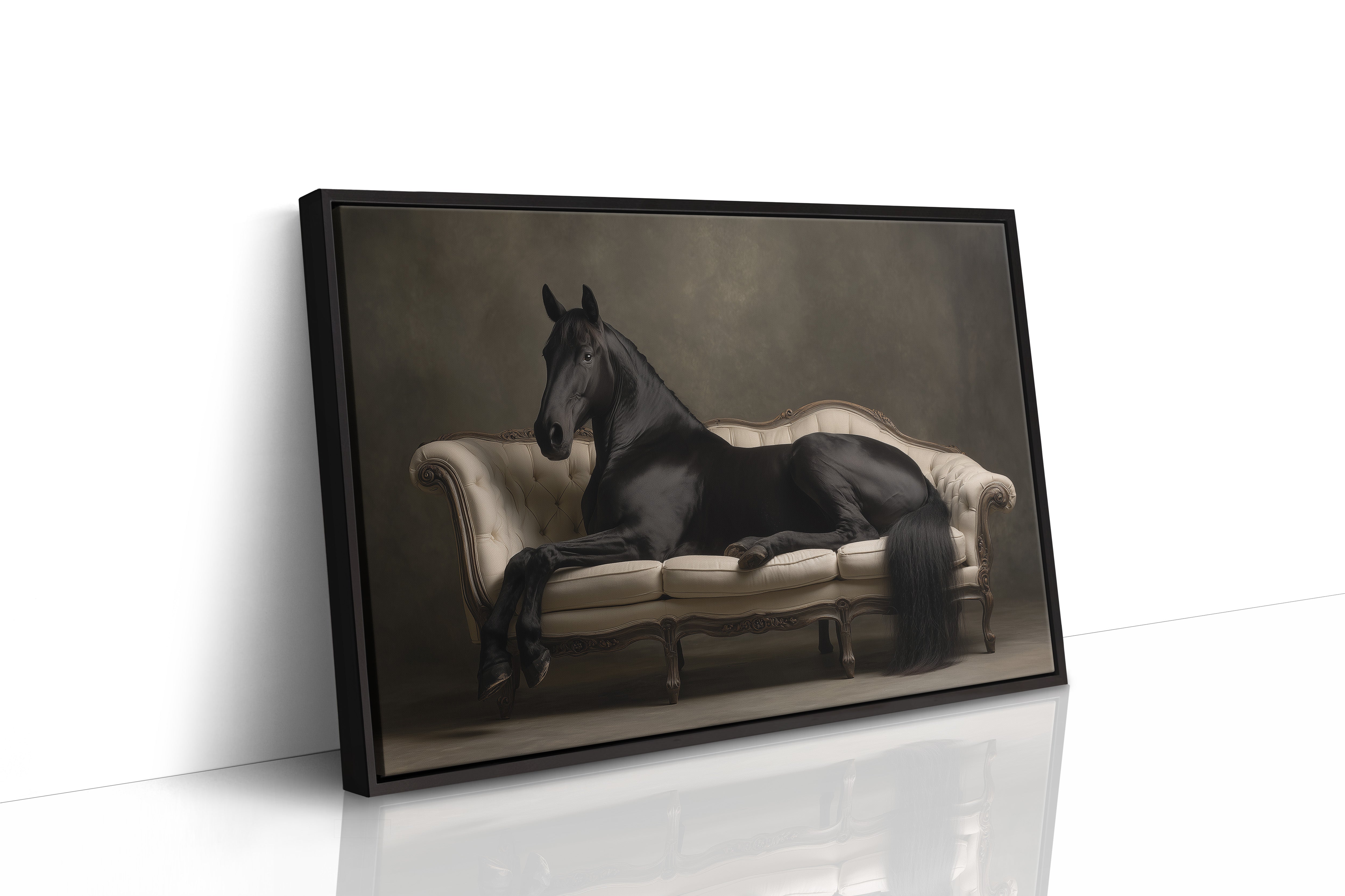 Midnight Elegance Reclined
