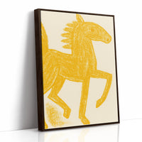Wild Mustang In Golden Light