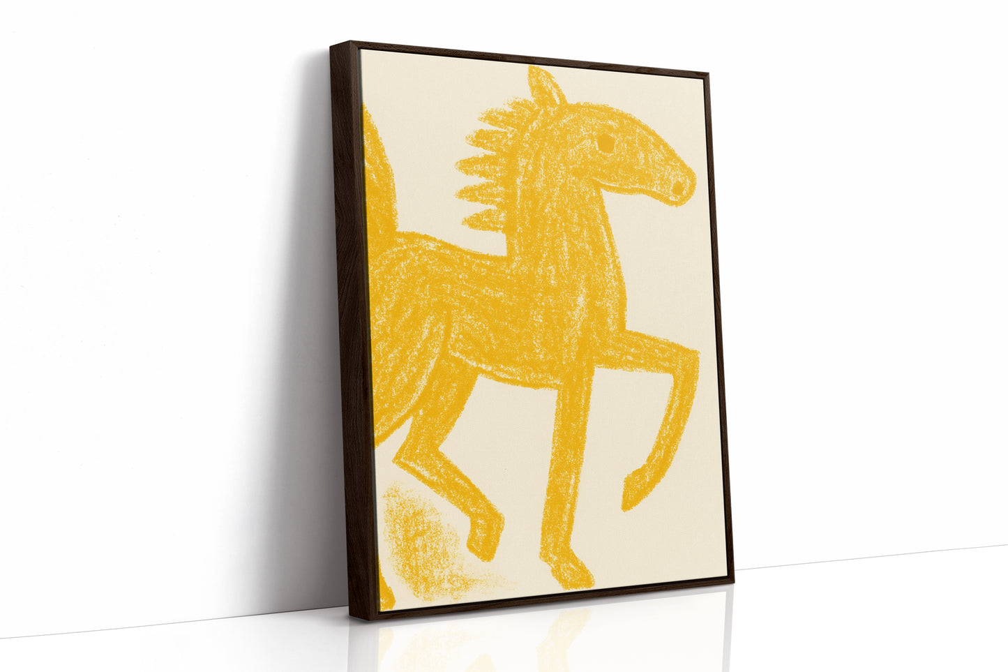 Wild Mustang In Golden Light