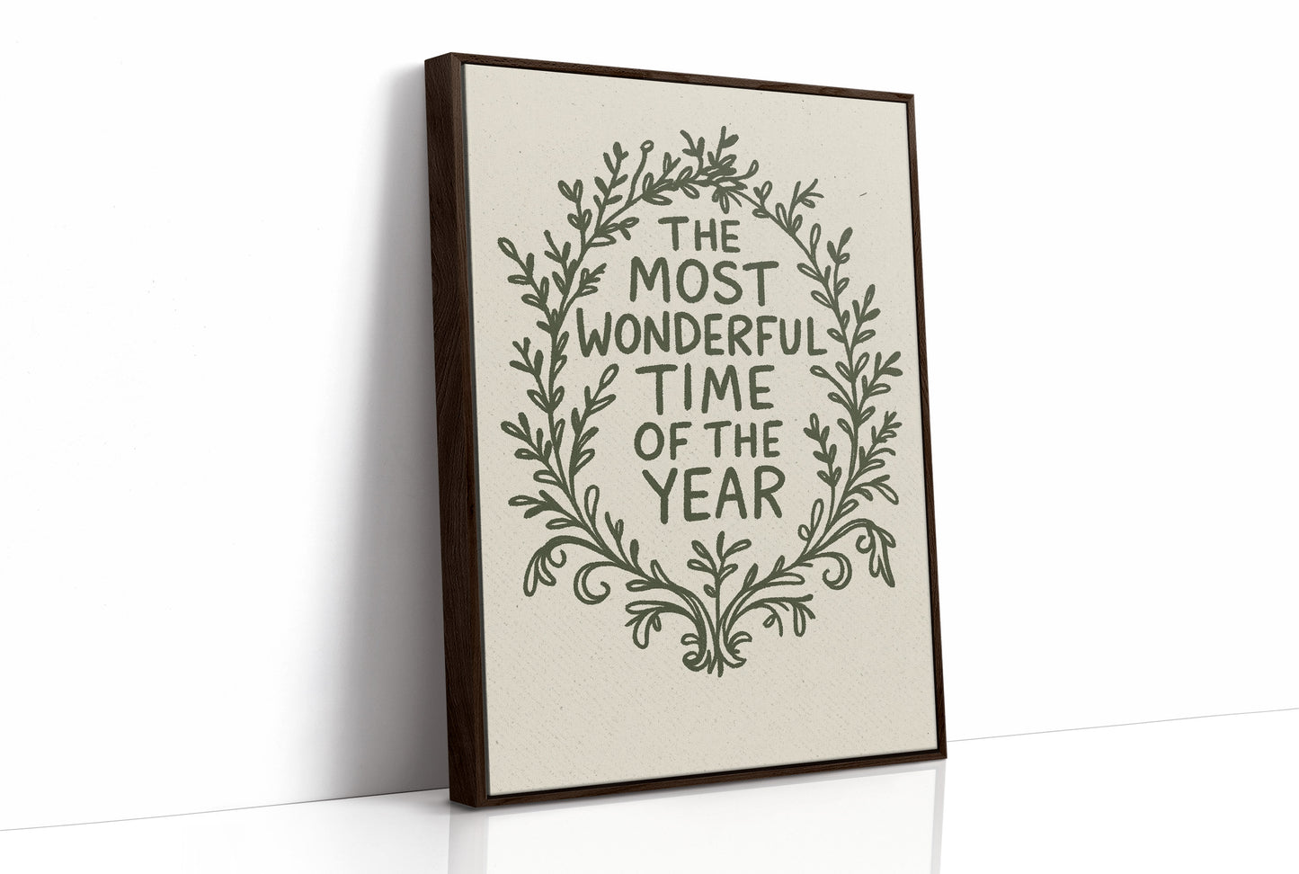 Winter Memories In Wooden Frames