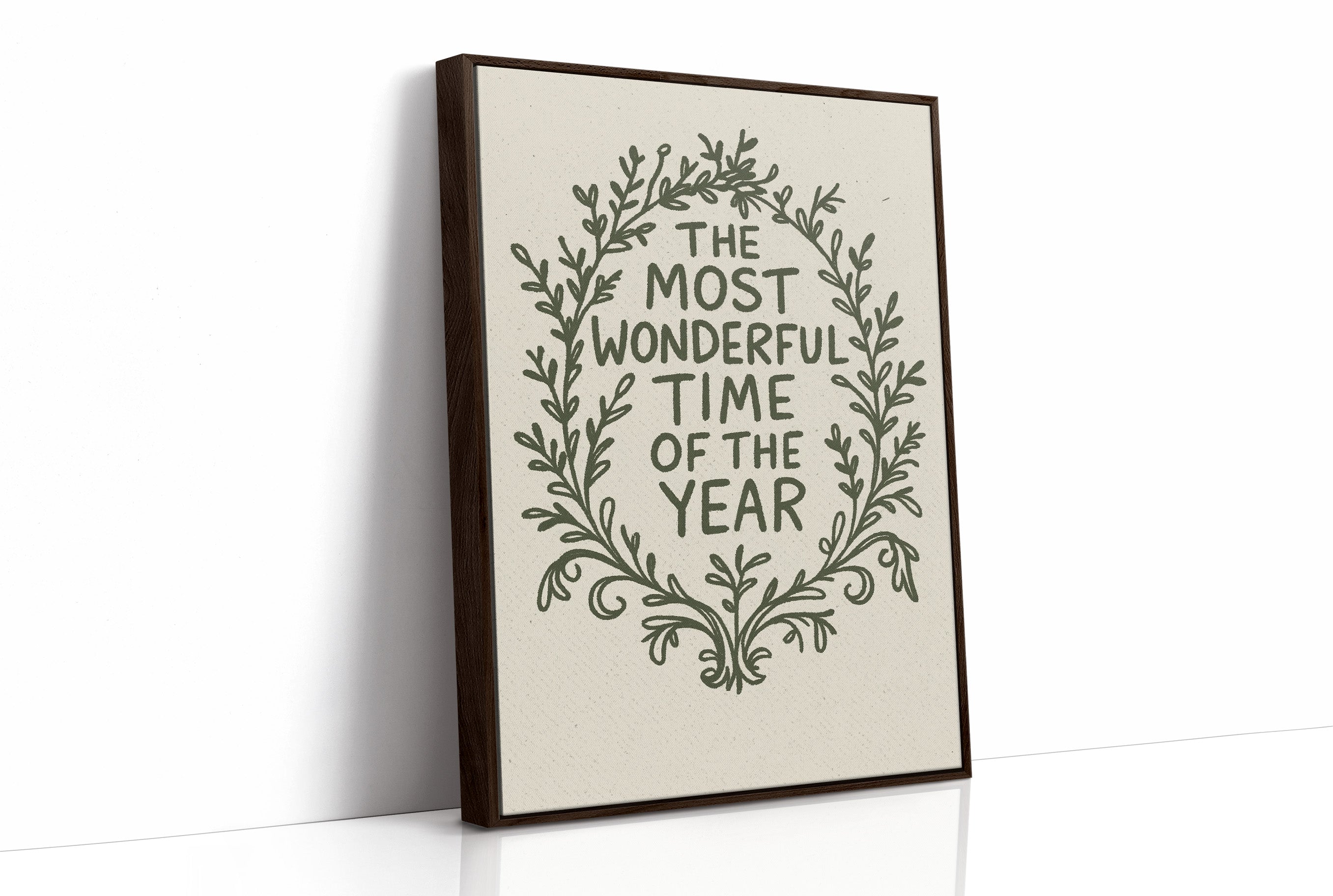 Winter Memories In Wooden Frames